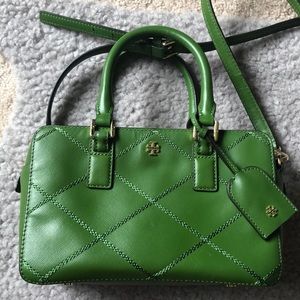 Tory Burch Robinson Stitched Square Satchel